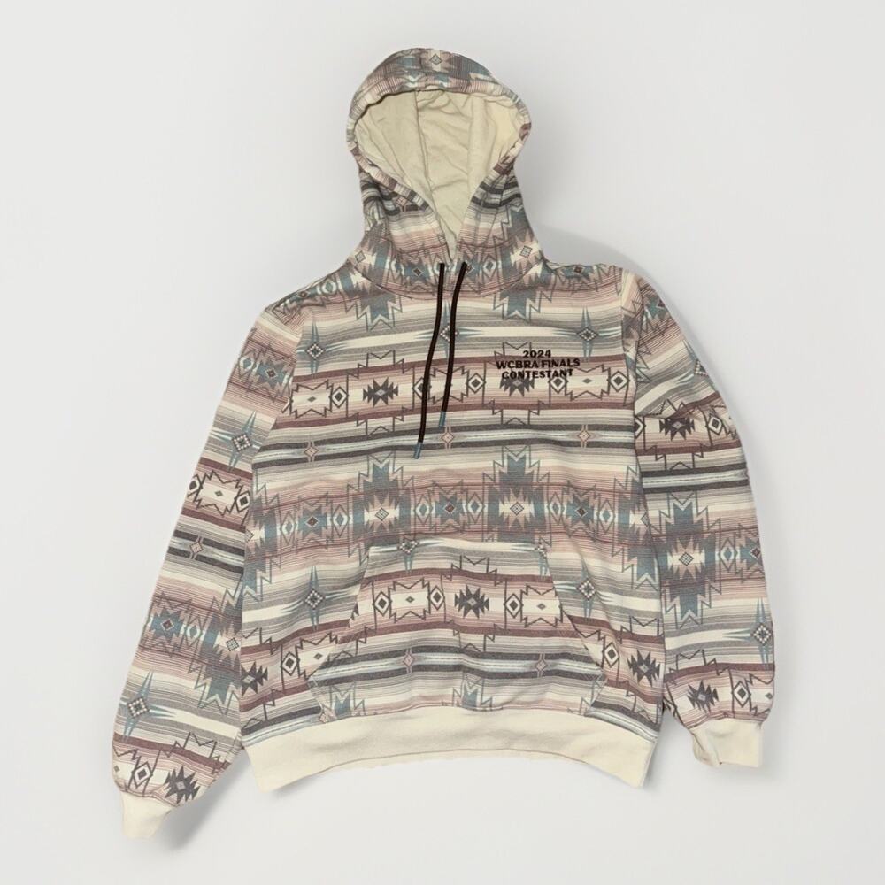 Shyanne Aztec Print Hoodie Small 19x21 Western Cowgirl